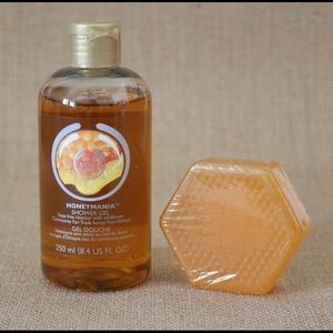 The Body Shop Honeymania Shower Gel & Bar Soap